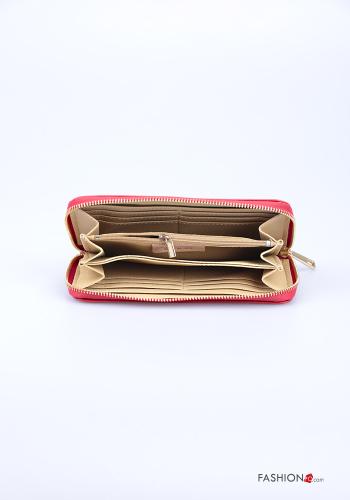 Portefeuille en Cuir Véritable avec fermeture éclair - ph 3