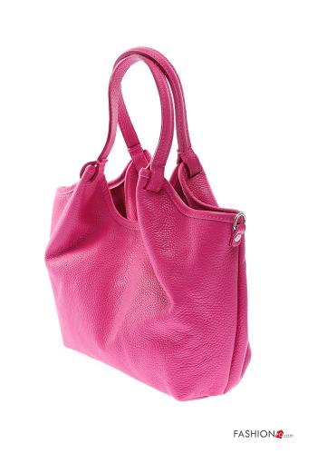 Bolsa de hombro de Cuero Genuino con bandolera - ph 2