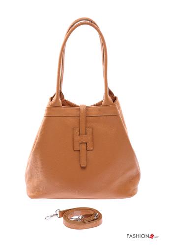 Genuine Leather Shoulder bag with shoulder strap - ph 1