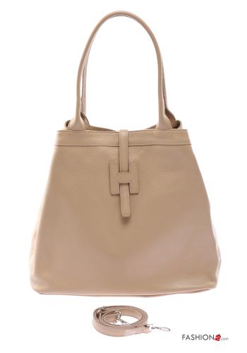 Genuine Leather Shoulder bag with shoulder strap - ph 1