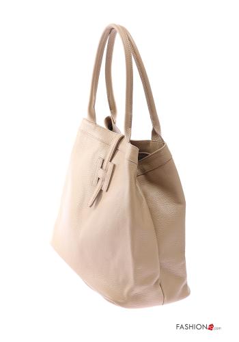Genuine Leather Shoulder bag with shoulder strap - ph 3