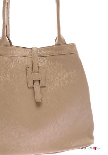 Genuine Leather Shoulder bag with shoulder strap - ph 5