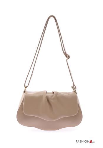 Borsa a spalla in Vera pelle con tracolla