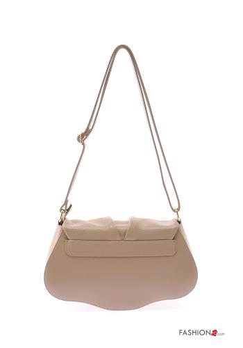 Borsa a spalla in Vera pelle con tracolla - ph 3