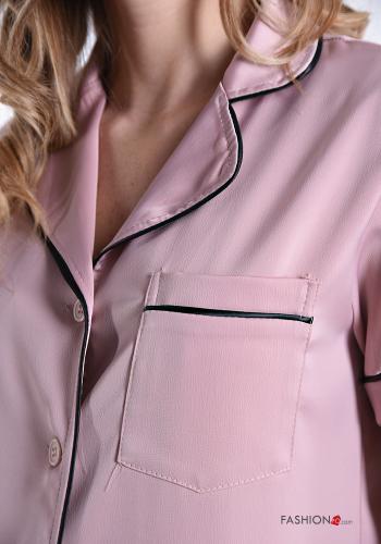 Pajama top  with buttons with pockets - ph 4