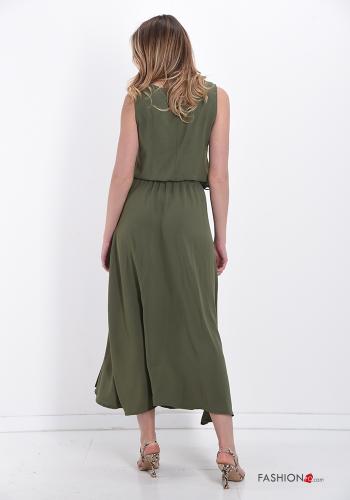 Sleeveless Dress  with belt - ph 2