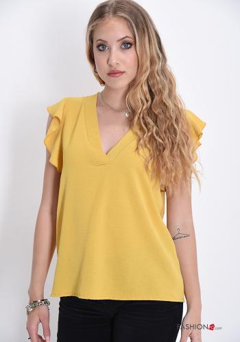T-shirt scollo a V - ph 1