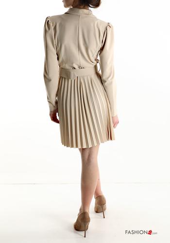 Vestido com cinto com botões - ph 2