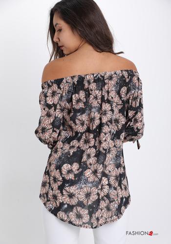 Blusa Fantasia floreale - ph 2