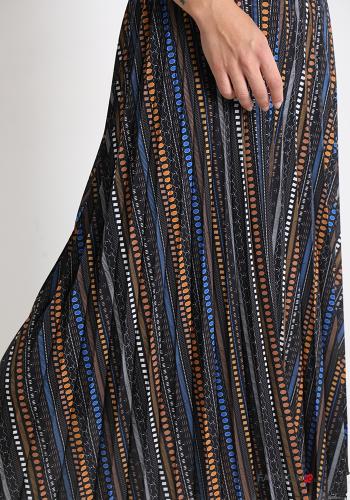 Falda  plisado midi Estampado de lunares - ph 4