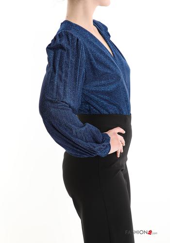 lurex Bodysuit with v-neck - ph 3