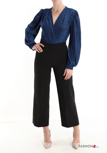 lurex Bodysuit with v-neck - ph 6