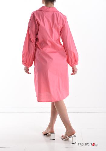 Vestido em Algodão gola V - ph 2