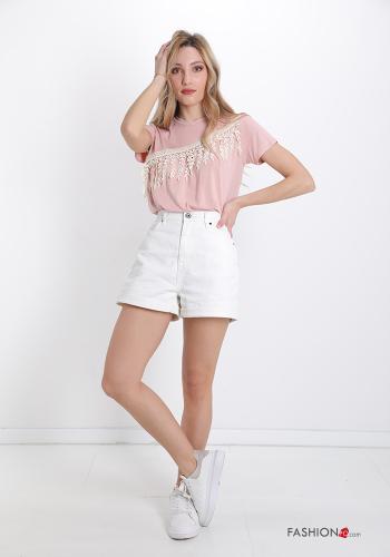 T-shirt  con flecos - ph 5