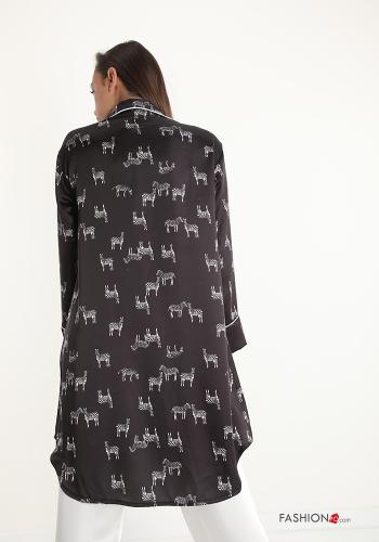 Camisón  satén Estampado animales - ph 2