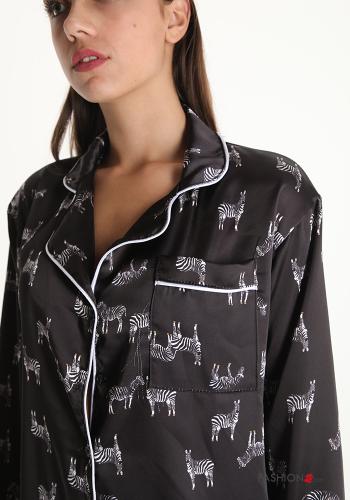 Camisón  satén Estampado animales - ph 4