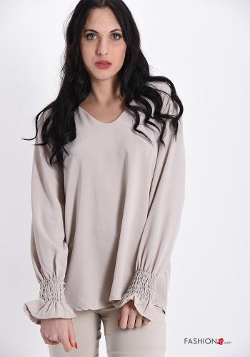 Bluse  Spitze V-Ausschnitt - ph 2