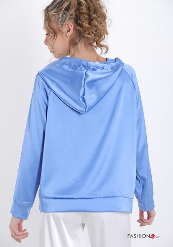 Blusa  con cappuccio raso - ph 2