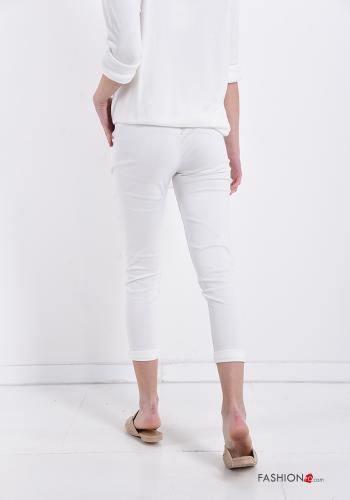 Pantalone sportivo  con tasche con fiocco - ph 2
