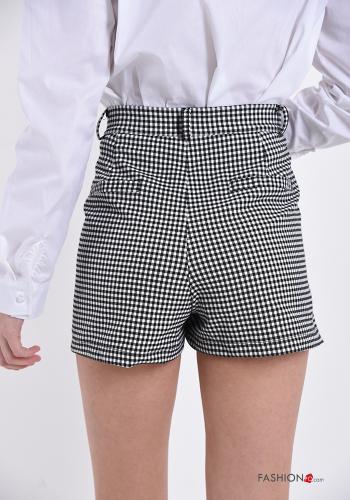 Shorts Vichy checked print - ph 2