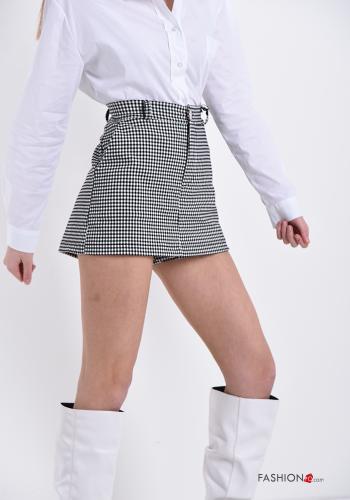 Shorts Vichy checked print - ph 3
