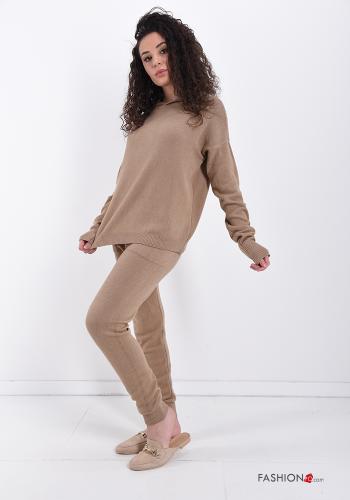 Coordinato  con tasche con cappuccio - ph 1