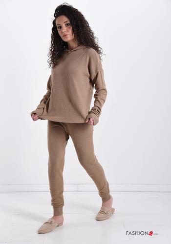 Coordinato  con tasche con cappuccio - ph 3