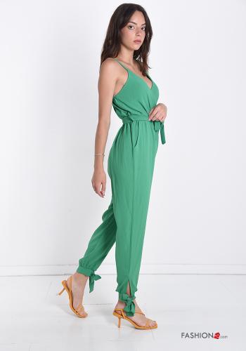 Overall  mit Taschen V-Ausschnitt mit Schleife - ph 3