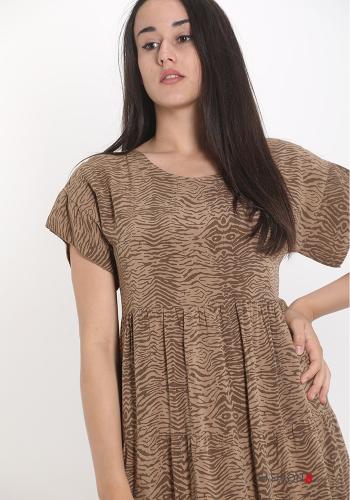 Abito  con balze Fantasia animalier - ph 4