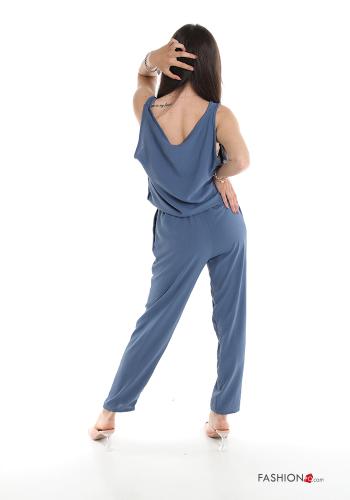 Jumpsuit  con bottoni con fiocco - ph 2
