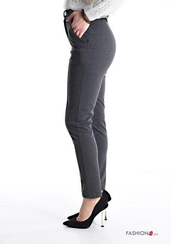 Pantalones con cinturón con bolsillos - ph 3