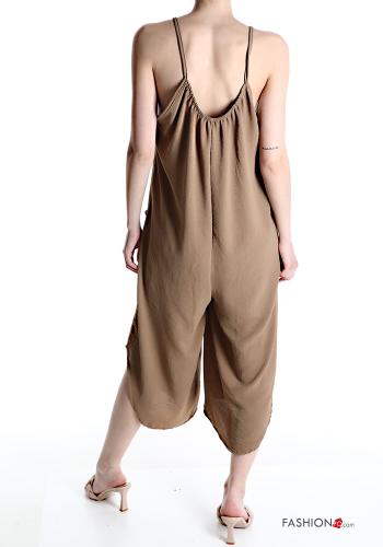 Jumpsuit with pockets with v-neck - ph 2