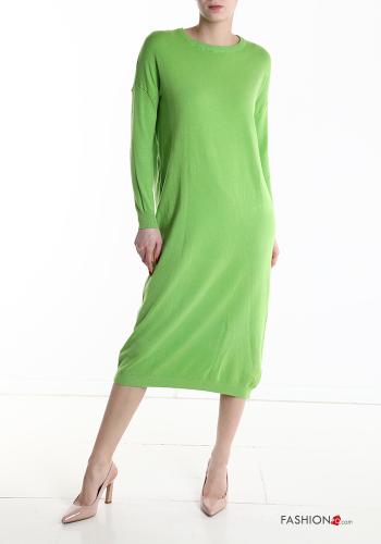 Vestido pelo joelho gola redonda - ph 1