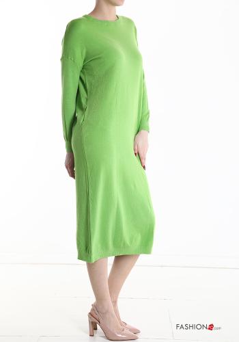 Vestido pelo joelho gola redonda - ph 3