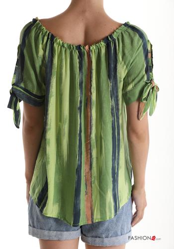Blusa Fantasia righe con fiocco - ph 2