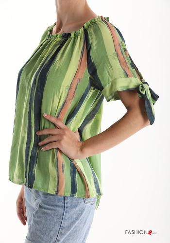 Blusa Fantasia righe con fiocco - ph 3