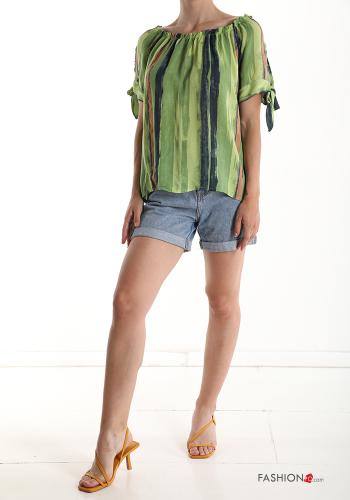 Blusa Fantasia righe con fiocco - ph 5
