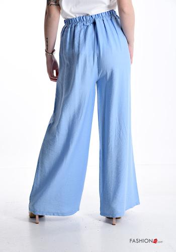 wide leg Trousers with bow with elastic - ph 2