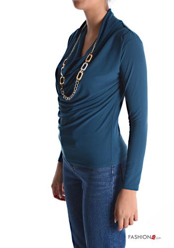 Camisola de mangas compridas com colar - ph 3