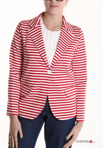 Blazer às riscas com botões - ph 1