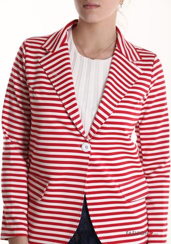 Blazer às riscas com botões - ph 4