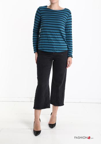 Camiseta de manga larga de Algodón a rayas - ph 5