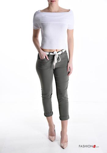 Trousers with belt with pockets - ph 5