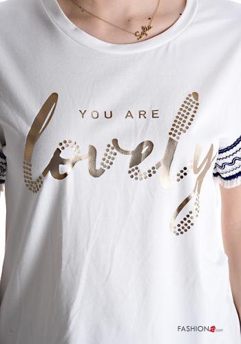 short sleeve crew neck Cotton T-shirt - ph 4