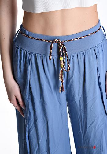 asymmetrisch Hose mit Gürtel mit schlitz mit seil - ph 4