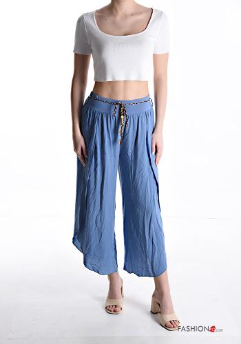 asymmetrisch Hose mit Gürtel mit schlitz mit seil - ph 5