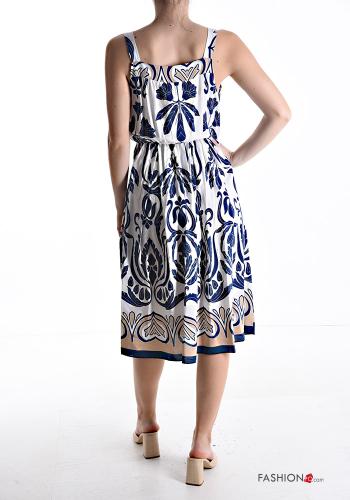 Vestido sin mangas Diseño impreso con elástico - ph 2