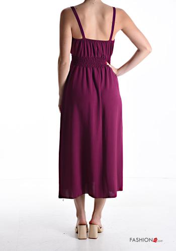 Vestido sem mangas com botões com elástico - ph 2