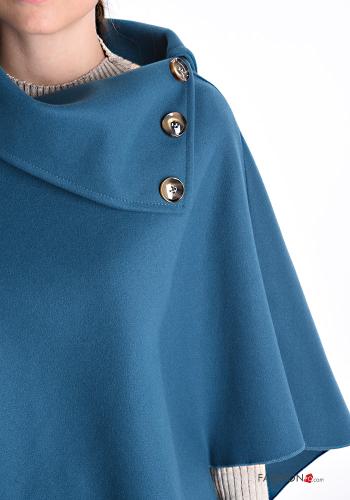 Poncho with buttons - ph 4