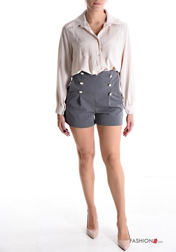 Shorts with buttons with zip - ph 5